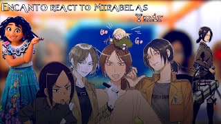 | Encanto react to Mirabel as Ymir | 3| |