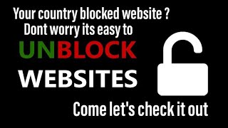 How to unblock all websites with vpn its easy screenshot 4