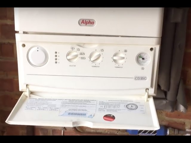 Alpha CD35 C Combi Boiler Repair. Beginning to end. - YouTube
