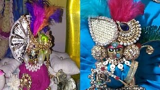 Make different style of Mor Pankhi and easy shingar guide step by step for bal gopal