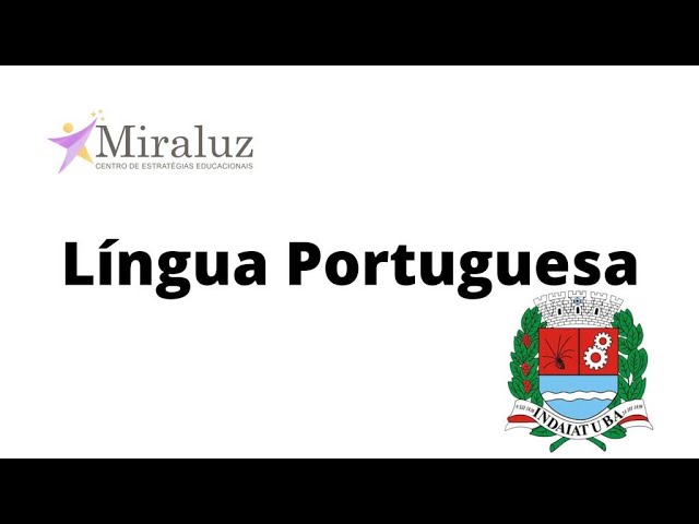 Língua Portuguesa - Concurso Indaiatuba 2022