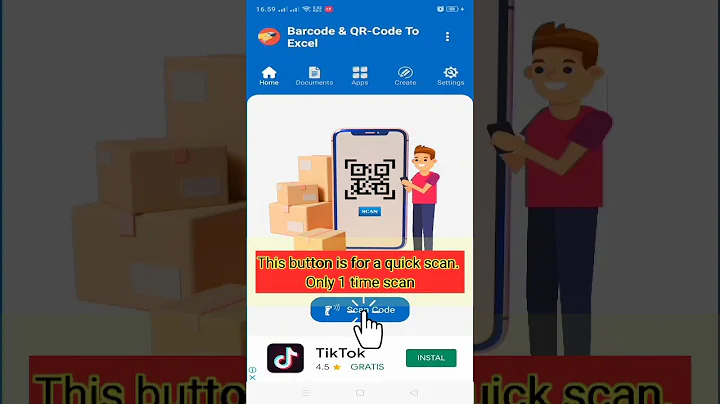 Barcode To Excel - Barcode & QR Code Scanner