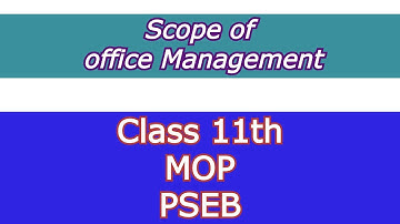 scope of office management