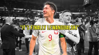 FIRST WORLD CUP GOAL for LEWANDOWSKI - Poland Vs Saudi Arabia 2-0