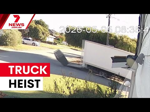 Thumbnail for Delivery truck stolen with $50,000 of goods | 7NEWS