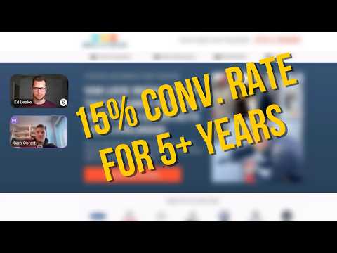 Breaking down the Google Ads landing page that converts at 15%+