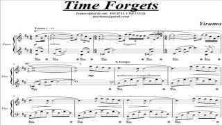 Yiruma - Time Forgets (piano score)