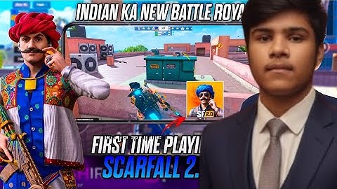 SCARFALL 2.0 🇮🇳HANDCAM GAMEPLAY 😍 PLAYING FIRST TIME INDIAN GAME 🔥SHIRAAZ OP | HONEST REVIEW 😉