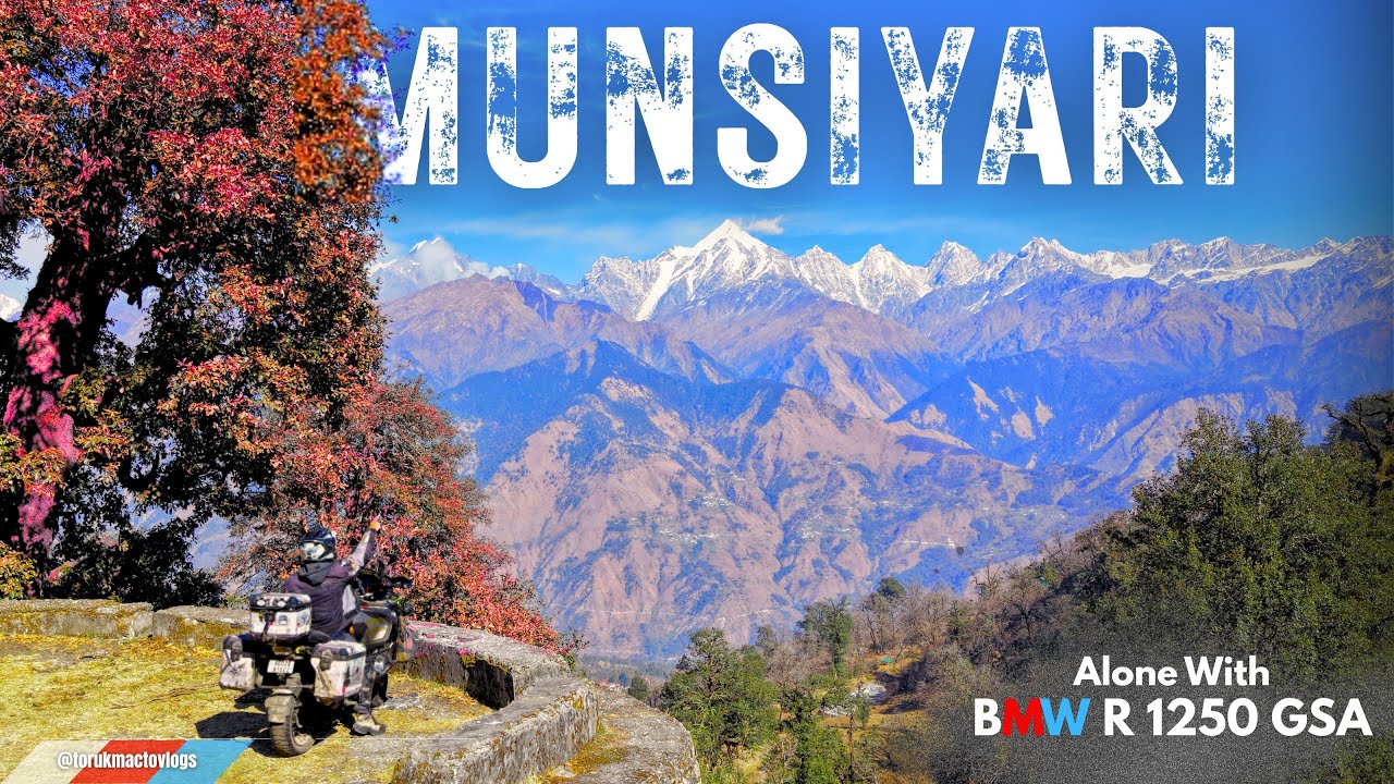 Munsiyari's Toughest Roads: BMW R 1250 GS Adventure's Ultimate Challenge!