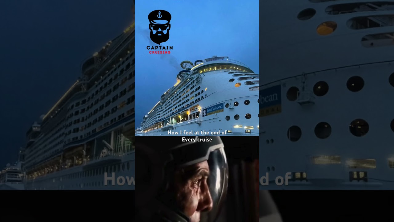 How I feel at the end of every cruise! #royalcaribbean #carnivalcruise #msccruises #norwegiancruise