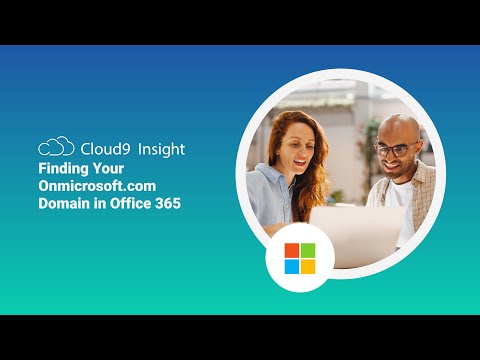 Finding Your Onmicrosoft com Domain in Office 365 - YouTube