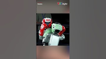 Màn quyền anh đầu tiên trên thế giới có sự tham gia của robot hình người | VTV24