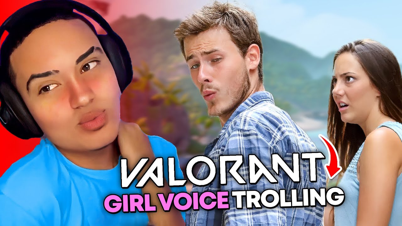 Girl Voice Trolling A MARRIED MAN in VALORANT