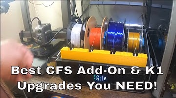 🔥 De beste Creality CFS-uitbreidingen en K1-upgrades die je NODIG hebt! #3dprinten