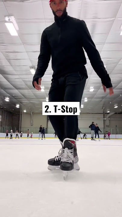 4 Easiest Ways to Stop When Skating 😳 #skating #tips #iceskating #shorts