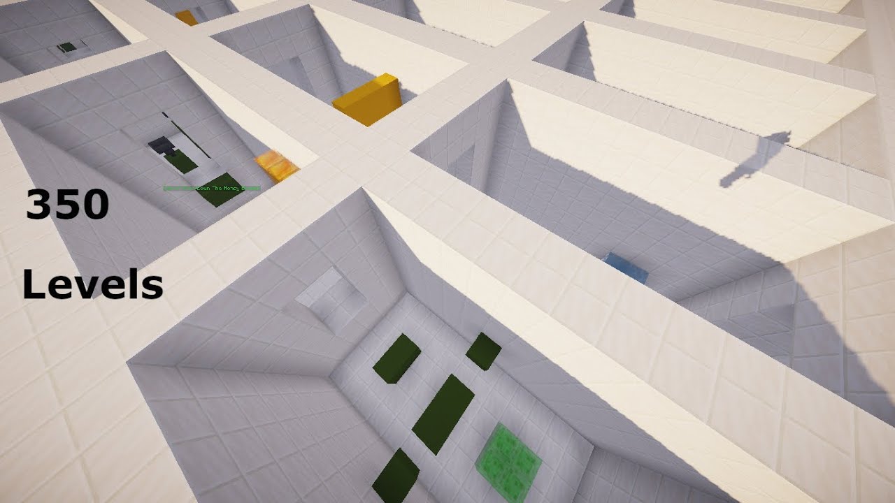 350 Levels - The Longest Parkour In Minecraft | Record - 