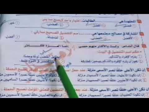 حل تدريبات الوحدة الثانية المشتقات ٤ اسم التفضيل من ص ٣٣ ٣٧كتاب الامتياز ثانوية عامة ٢٠٢٦م 