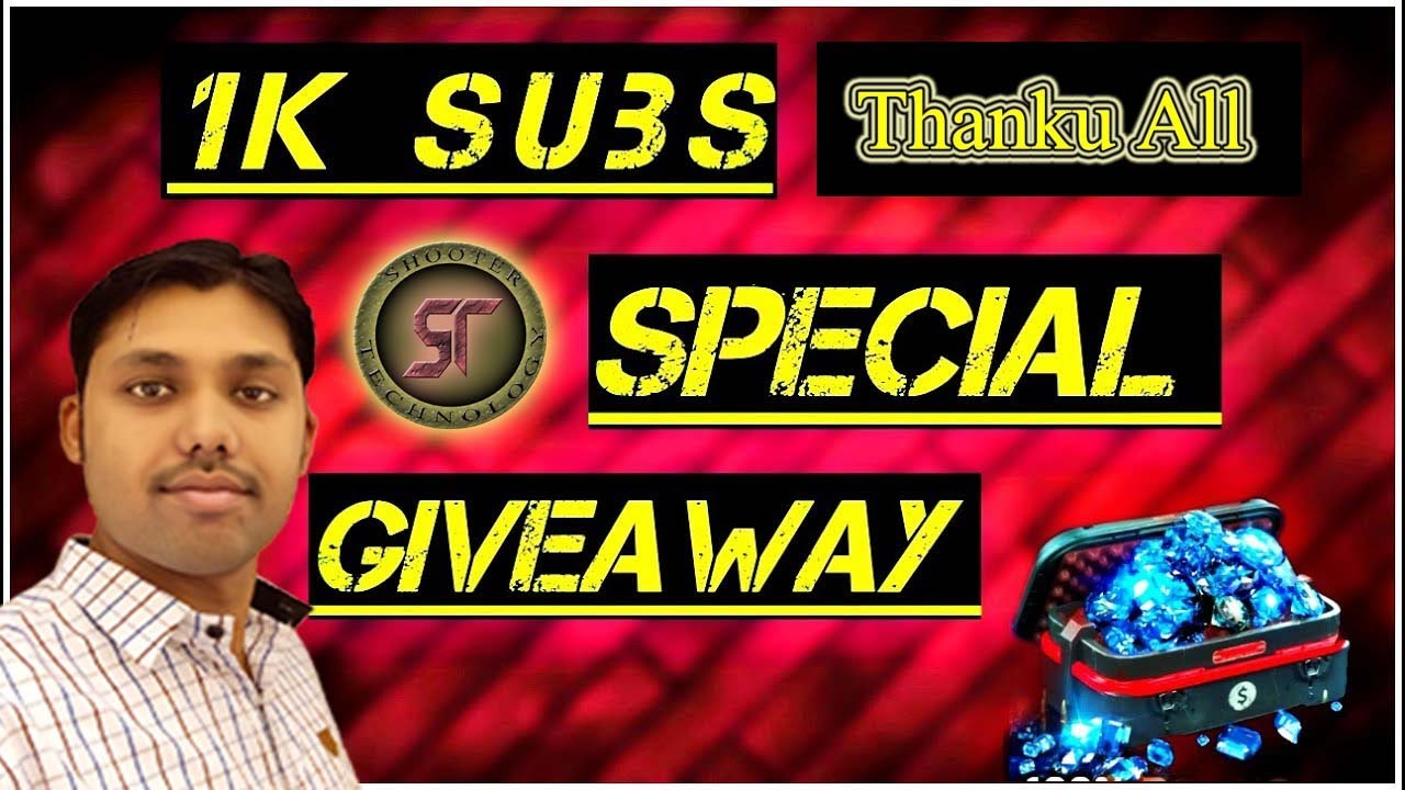 1k Subscribers Give Away + AMAZING 1000 Subscribers Giveaway 2021 - YouTube