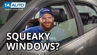 Diagnosing Squeaky Windows in Your Car, Truck or SUV