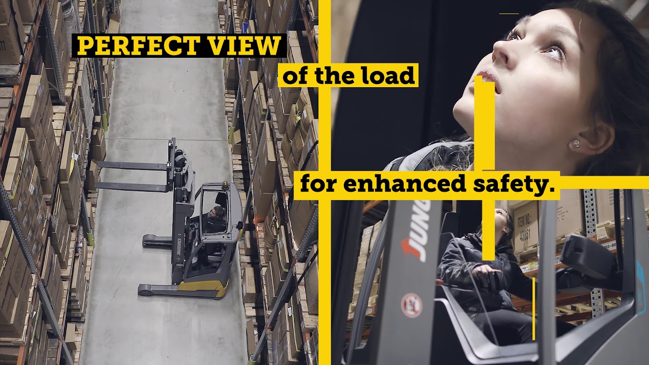 Jungheinrich Lithium-Ion Reach Truck ETV 216i (English)