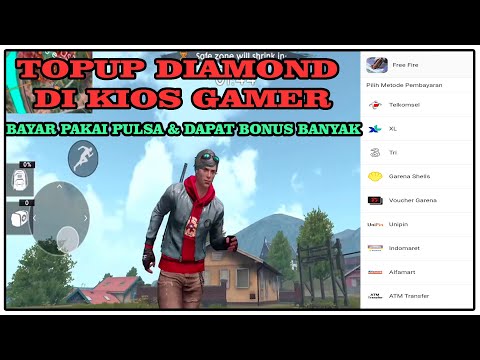 Cara Topup Diamond Di Kios Gamer Garena Free Fire Youtube
