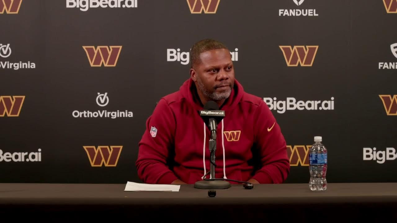 New Defensive Coordinator Daronte Jones Speaks to the Media | Washington Commanders
