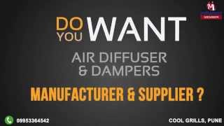 Air Diffuser & Dampers by Cool Grills, Pune
