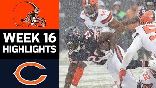 Browns vs. Bears | NFL Week 16 Game Highlights