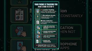Your Phone is tracking you - #MobilePrivacy #DataProtection #PhoneSecurity #PrivacySettings