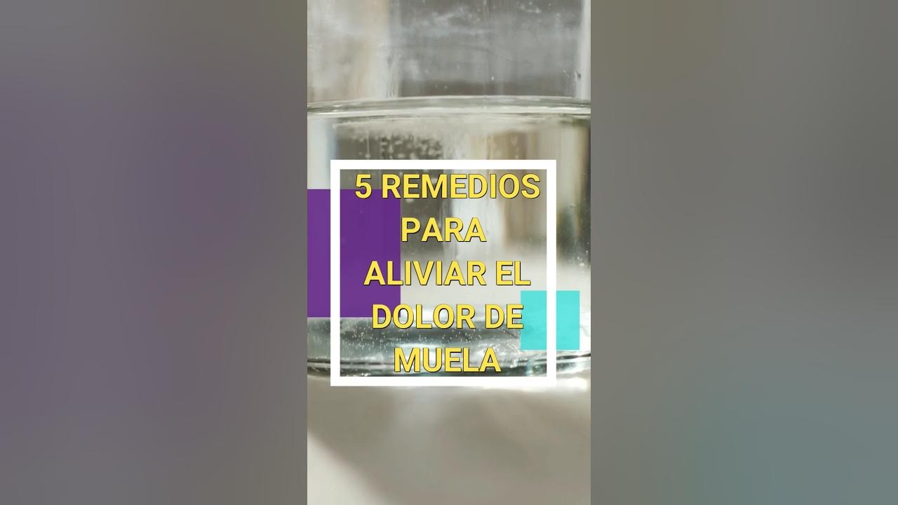 agua y sal para tu dolor de muela remedioscaseros remediosnaturales salud remedios YouTube
