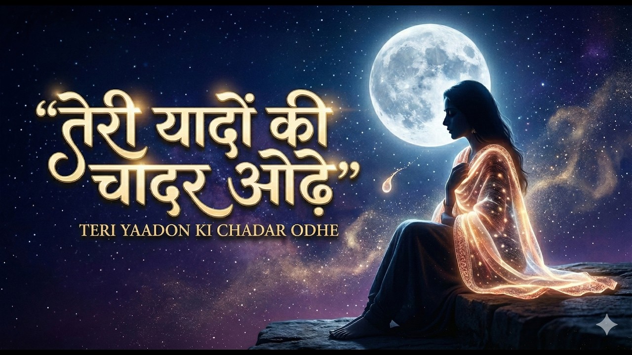 Teri Yaadon Ki Chadar Odhe 💞 | Deep Emotional Romantic Song | Hindi Love Track | Top Ten Music