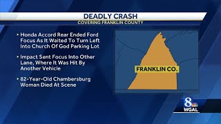 1 dead, others injured in Franklin County Crash