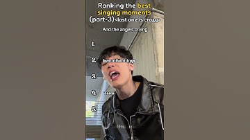 Thumbnail of Ranking the best singing moments (part-3) #ranking