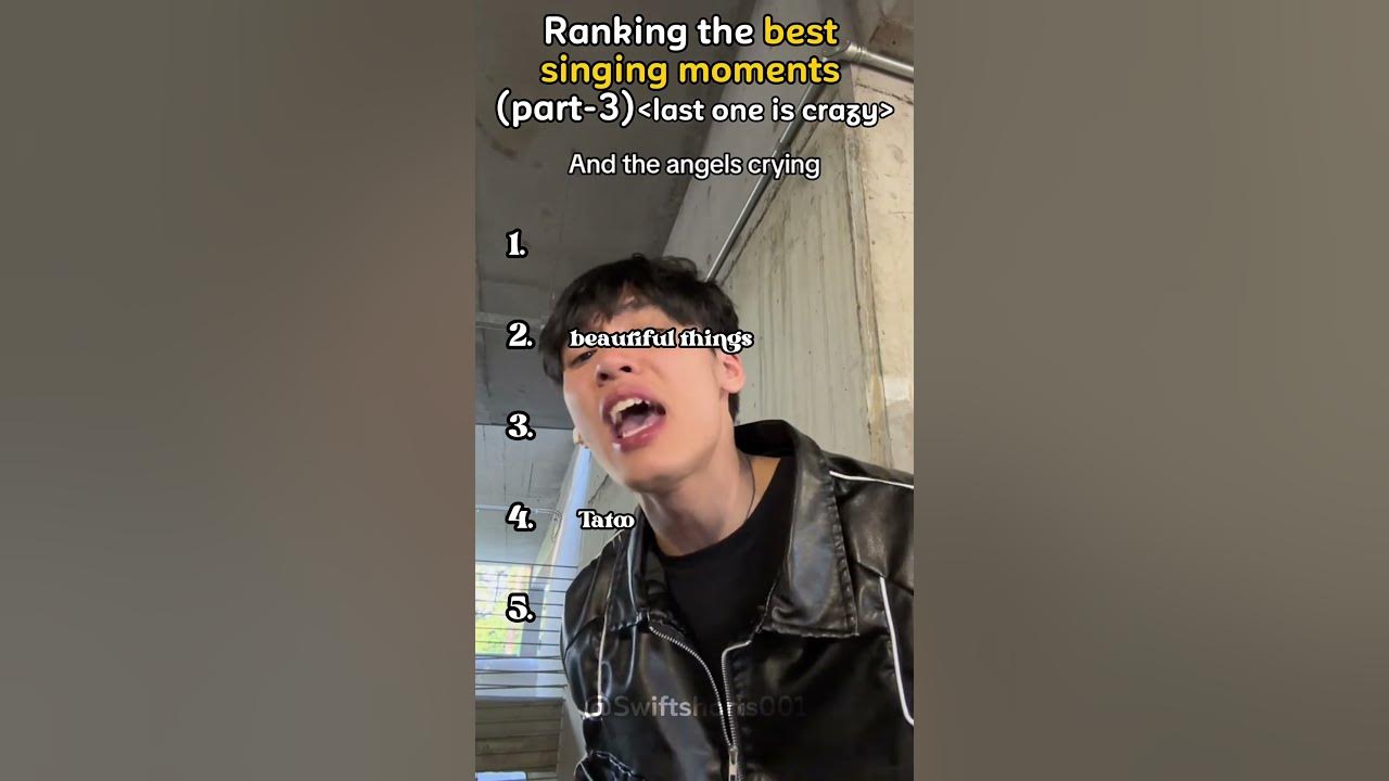 Ranking the best singing moments (part-3) #ranking