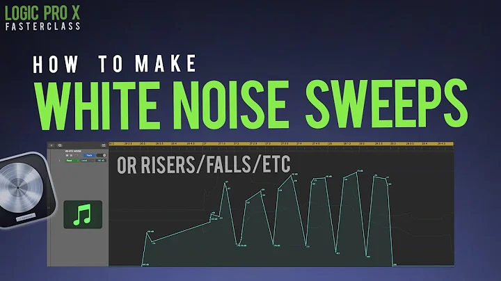 How I Make White Noise Sweeps In Logic Pro X