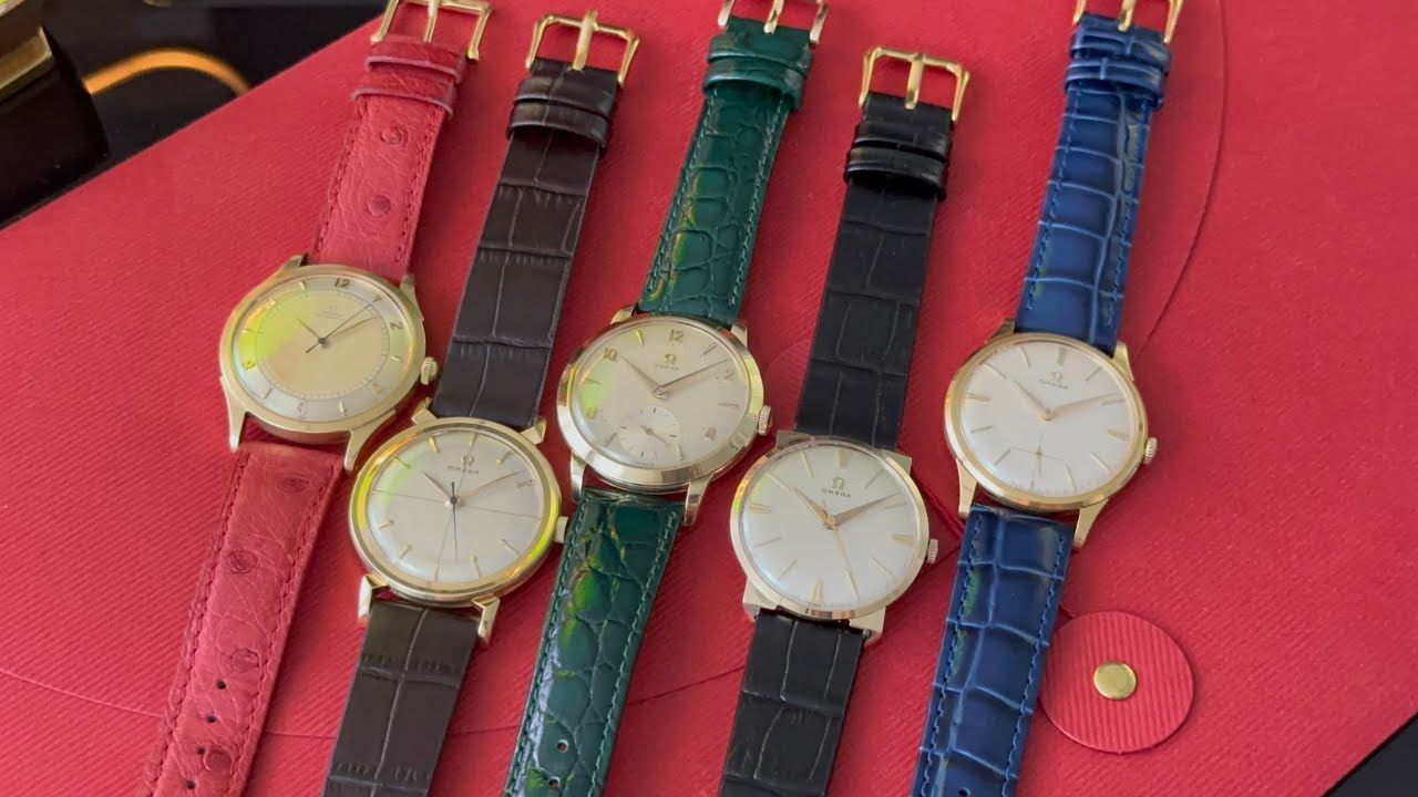 green emerald velvet dress Omega 14K Gold Round Thin Quartz Dress Watch Ref# 191.746 main image 0