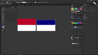 Indonesia Flag Drawing Tutorial: Illustrator Guide + Free Download screenshot 1