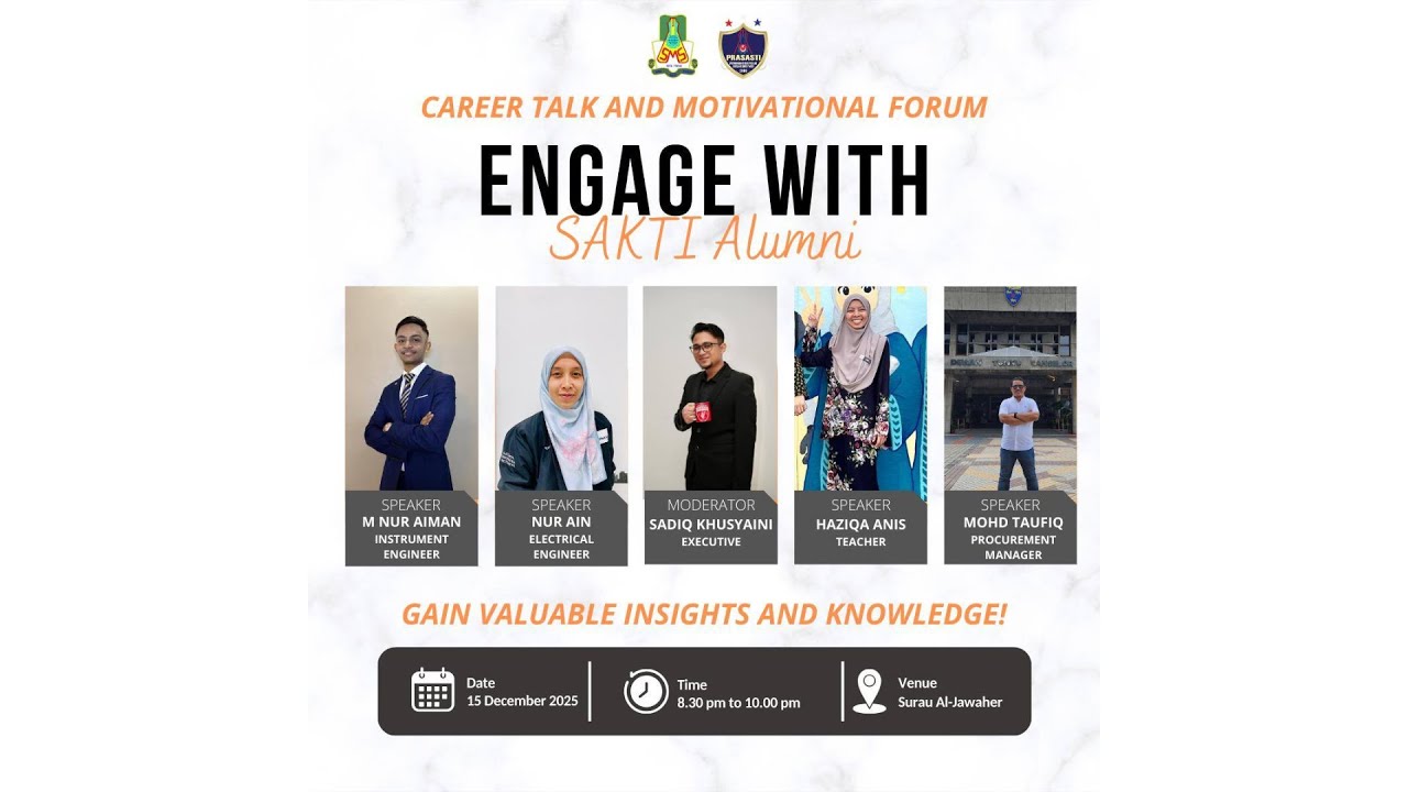 CAREER TALK AND MOTIVATIONAL FORUM 2025 EPISOD 1