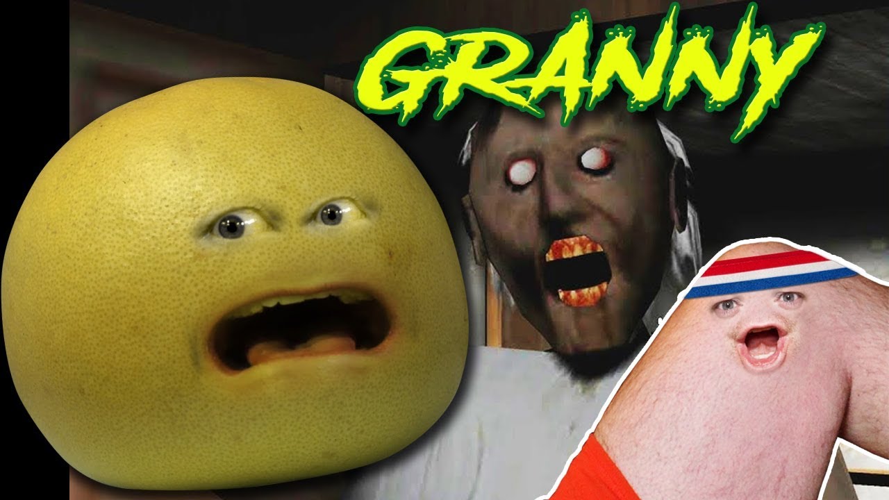 Granny Update Not Grapefruit From Annoying Orange Gaming Kneejerk Plays Youtube - annoying orange is granny roblox youtube