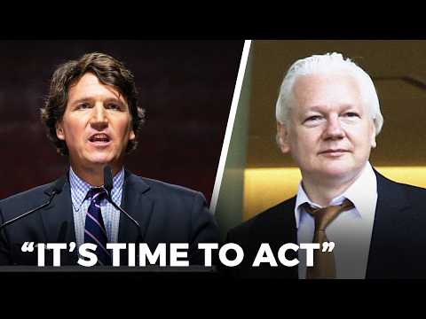 Tucker Carlson Responds to Julian Assange?s Release During Australia Speech
