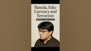 Hawala, Fake Currency & Terror Funding