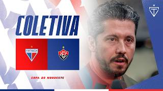 🎙️ COLETIVA COM THIAGO CARPINI | FORTALEZA X VITÓRIA | FINAL COPA DO NORDESTE 2026