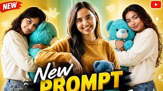 Viral Teddy Bear Photo Prompt for girls | Cute Girl AI Photo Editing Prompt | screenshot 4