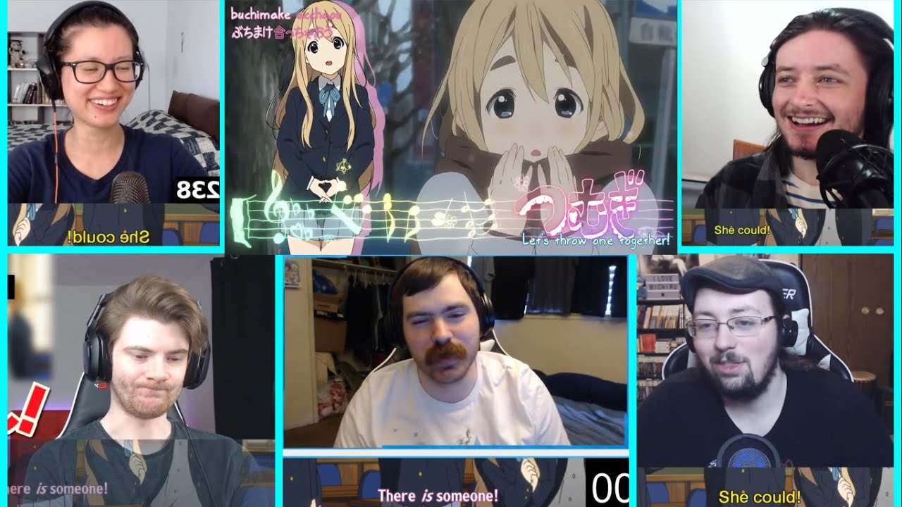 K-ON! Season 2 Episode 1 Reaction Mashup けいおん! 海外 の 反応