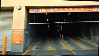スーパーアークスエクスプレス立体駐車場：入口 [ 札幌市 4K/60fps 車載動画 2023] 札幌市にあるスーパー