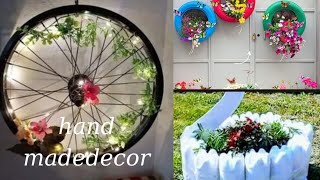 decor your garden with waste tyer,fachionwithayesha