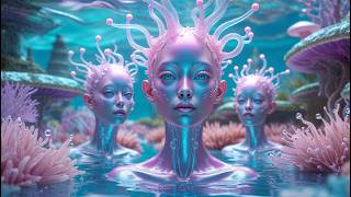  AQUAELIS Planet: Surreal AI Dreamscape Journey | AI Short Film Alien Space Scifi video| Epic AI Art