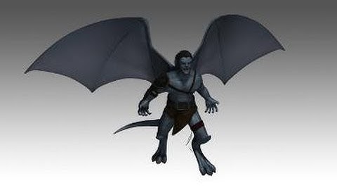Goliath Gargoyle  - 3D Character Demo