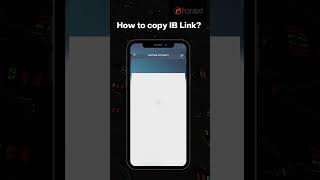 How to Copy IB Link on Foraxi screenshot 1