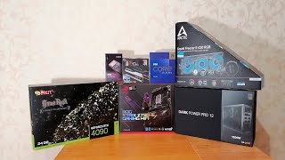 Сборка топового ПК i9-13900K/RTX4090/DDR5-6000 64gb/SILENT BASE 802 WINDOW